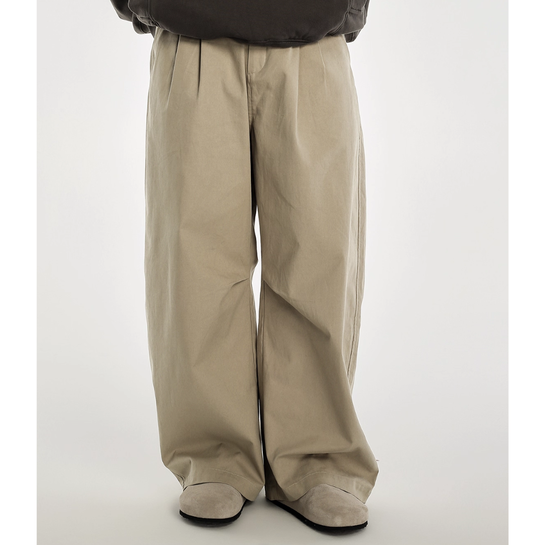 チノ　マルチタック　ワイドバレルパンツ N740