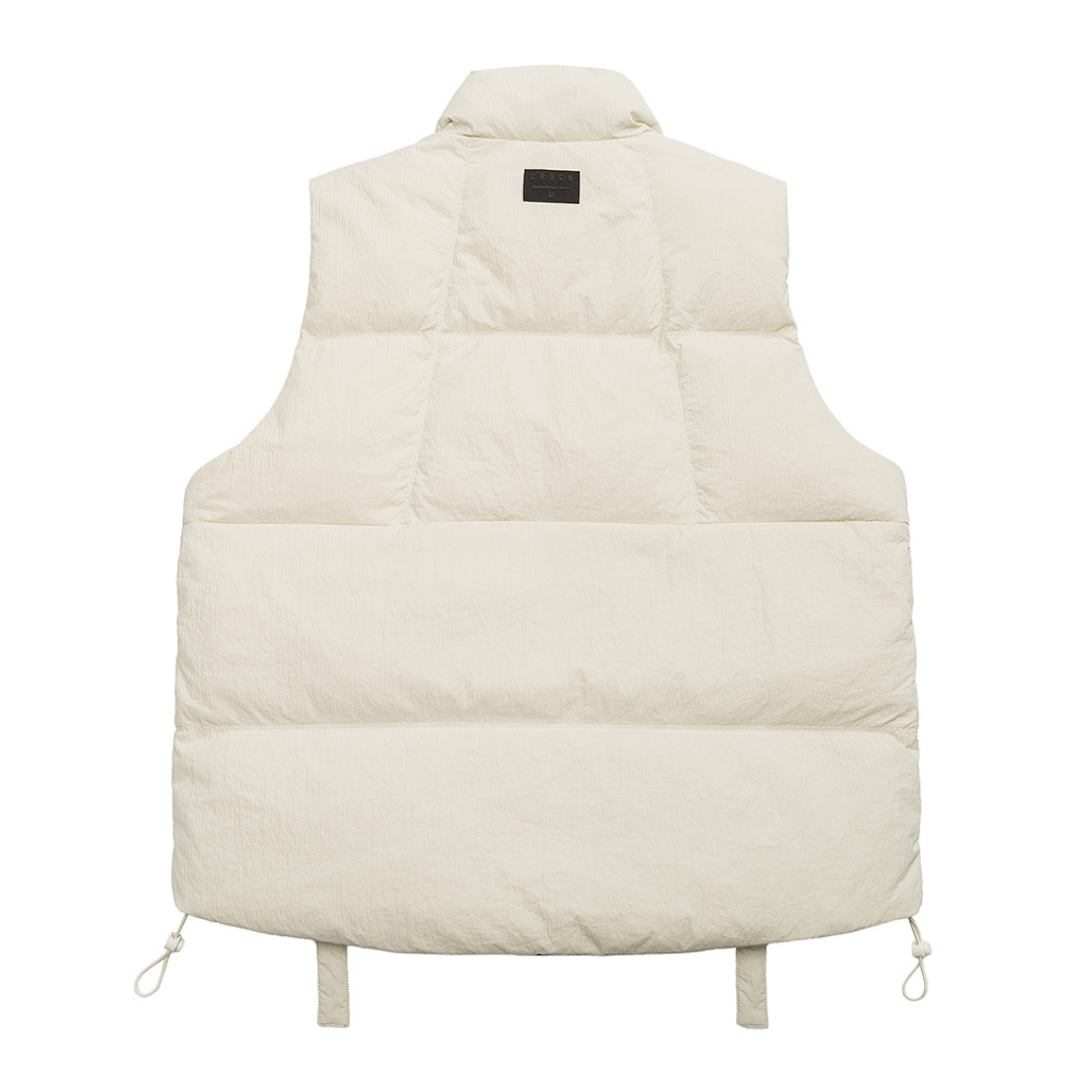 Faux layered wool polo collar knit N748