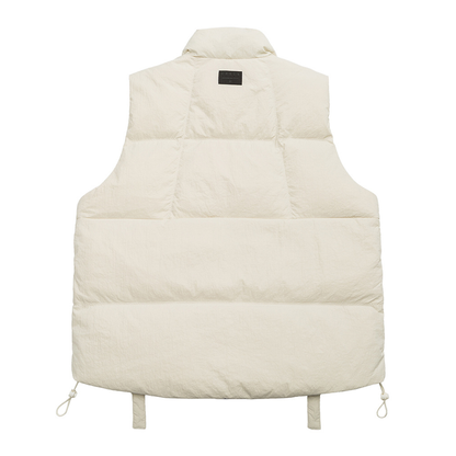 Faux layered wool polo collar knit N748