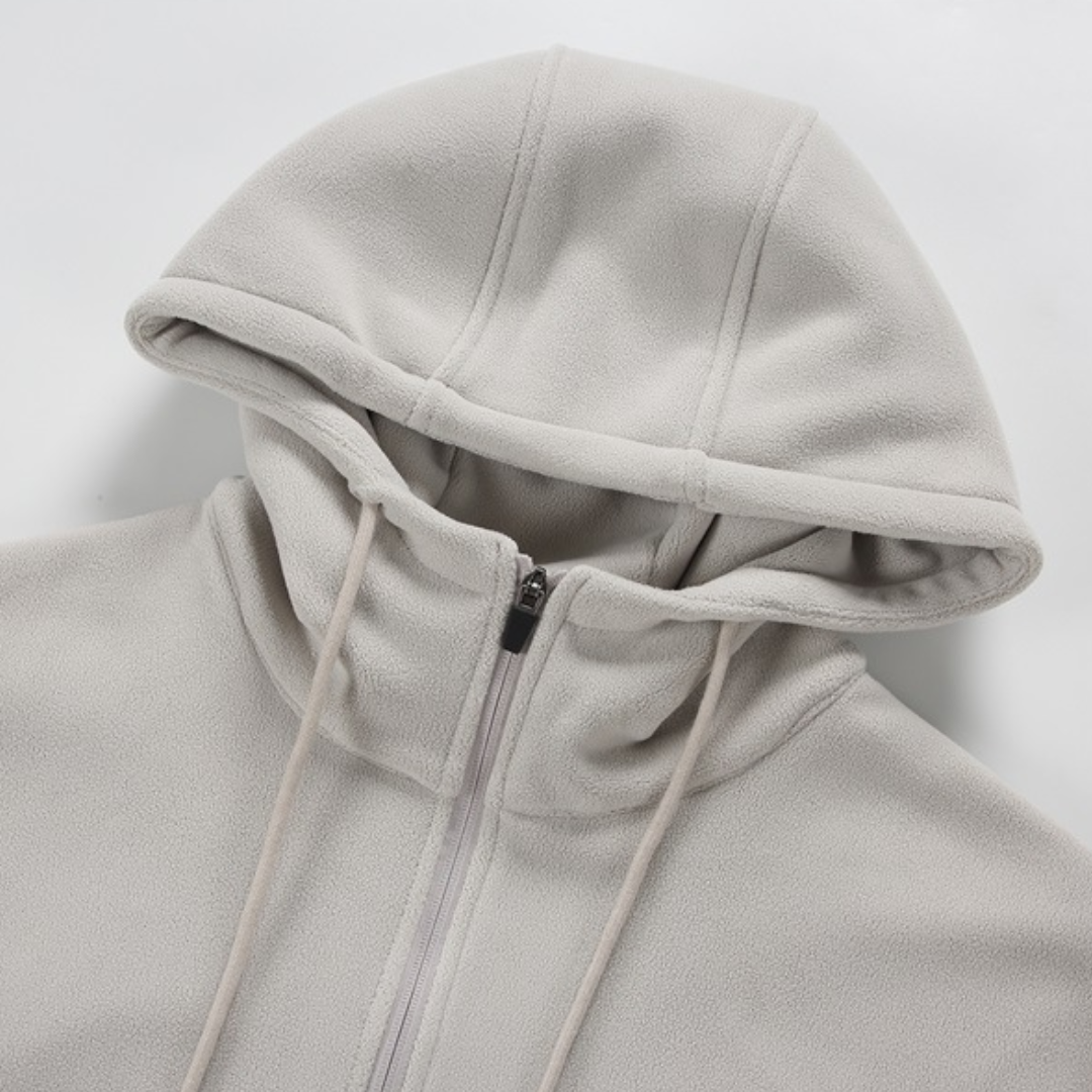 フリース　ハーフジップ　パーカー　N941