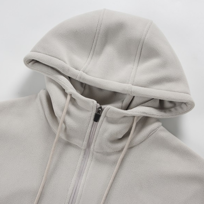 フリース　ハーフジップ　パーカー　N941