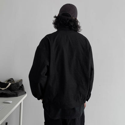 クロップド　ジップジャケット　B542
