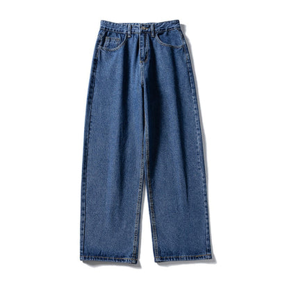 USEDウォッシュ　デニム　ワイドパンツ　C195