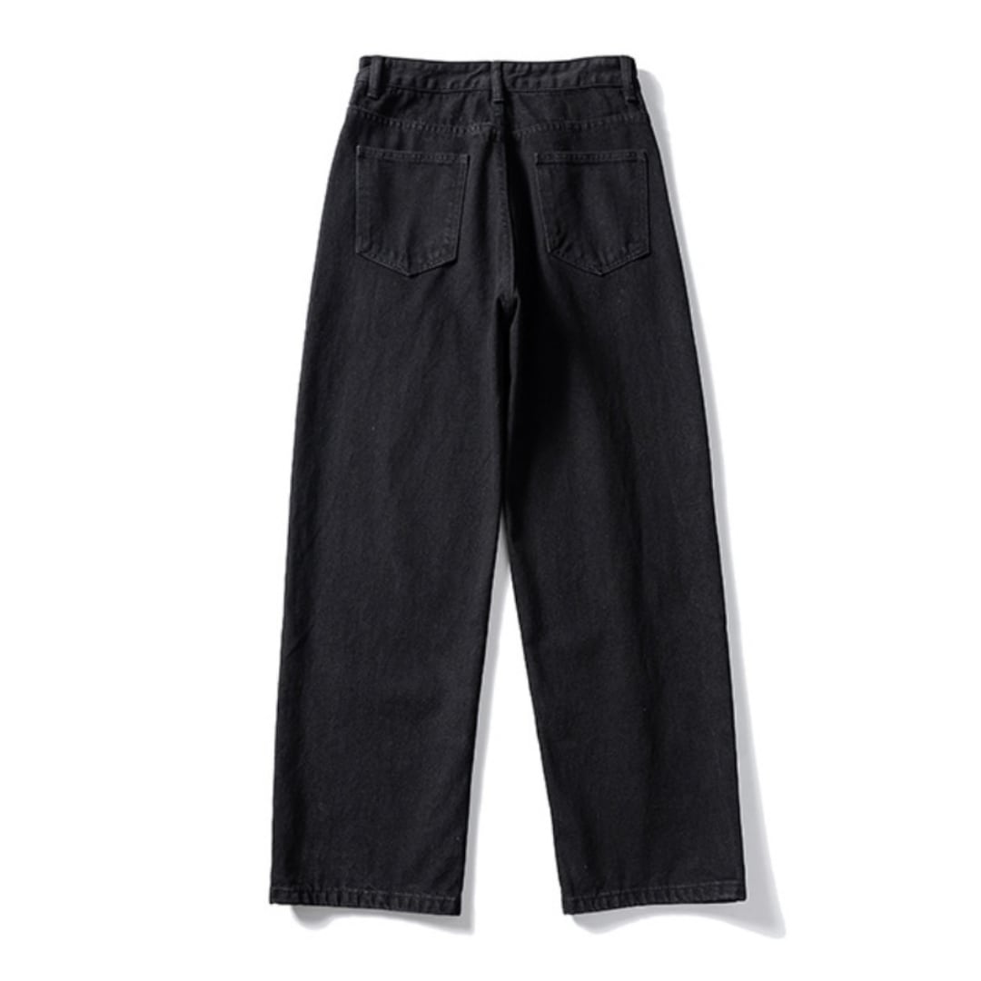 USEDウォッシュ　デニム　ワイドパンツ　C195