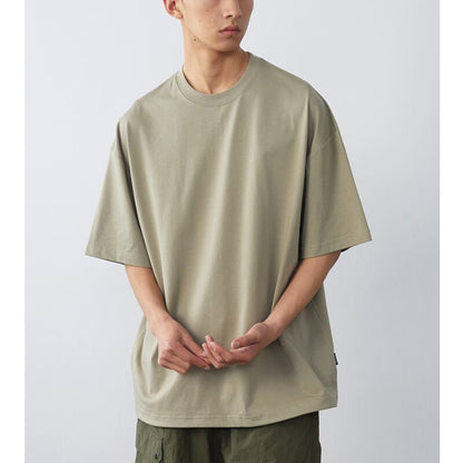 【Vavu】通気速乾性　ソロナ　ドローコード無地Tシャツ　B492
