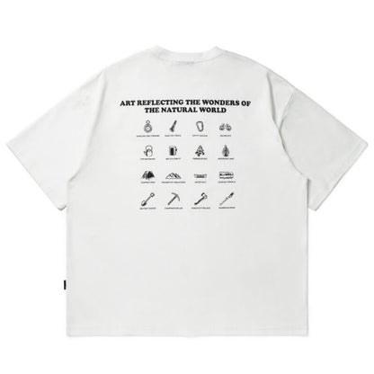 【Vavu】吸汗速乾　ソロナクール　イラストTシャツ　B450