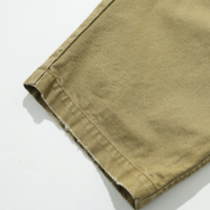 【Y.M.ORIGINAL】コットンポリエステル　マルチタック　カーゴパンツ　N972