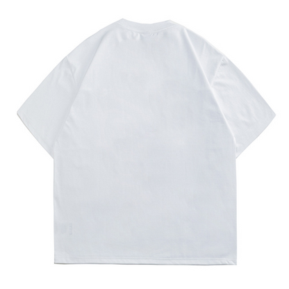 ミニマルロゴ　フロント切り替え　Tシャツ　N407
