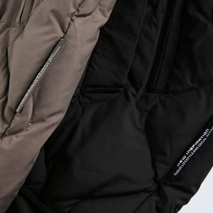 ホワイトダウン　リブカラージャケット　N962