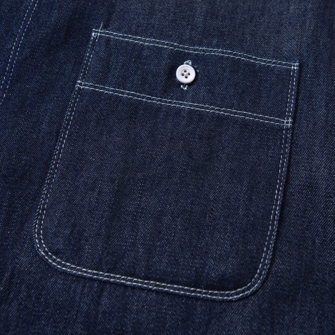 デニム　ワークシャツ　N1037