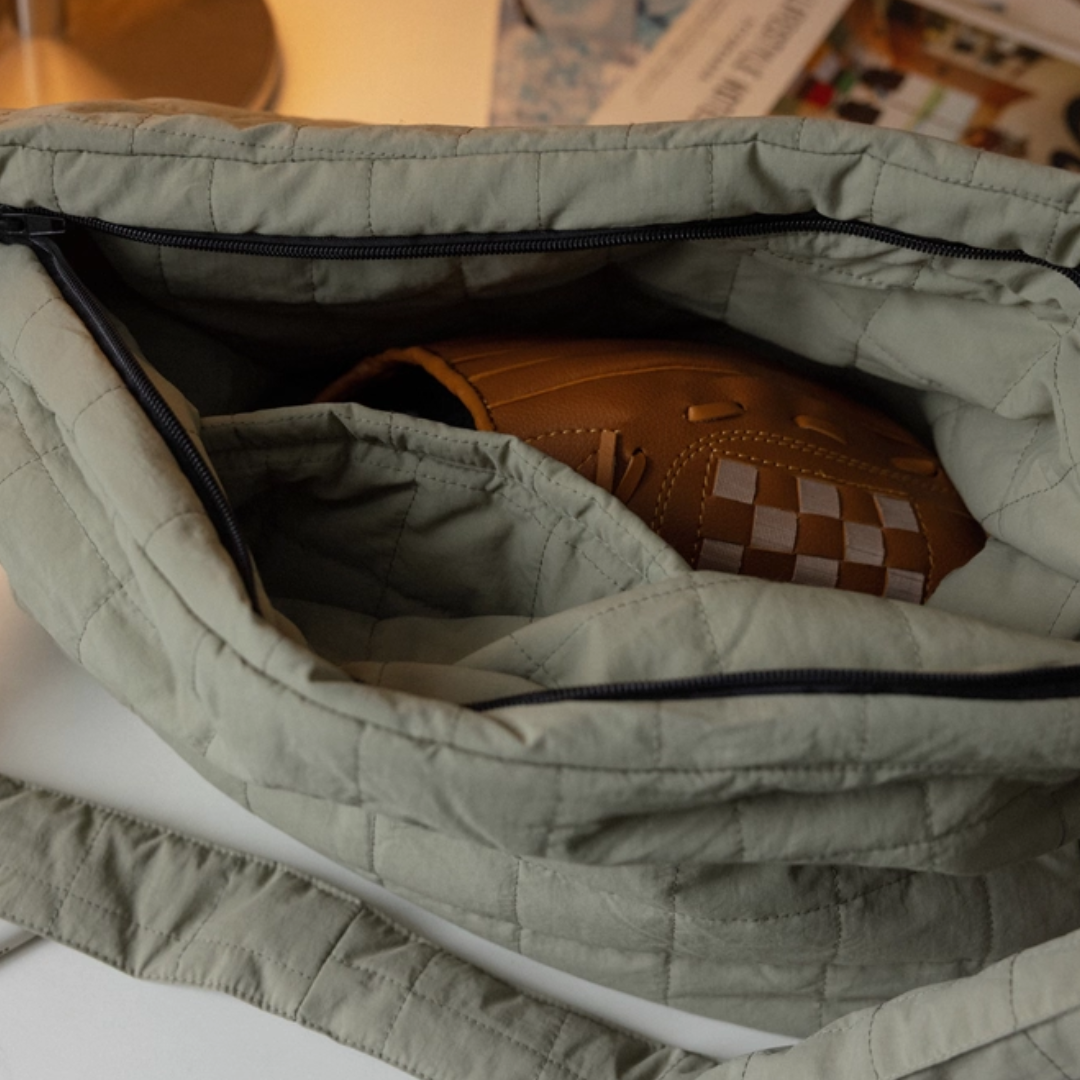 Quilted Big Shoulder Bag N710