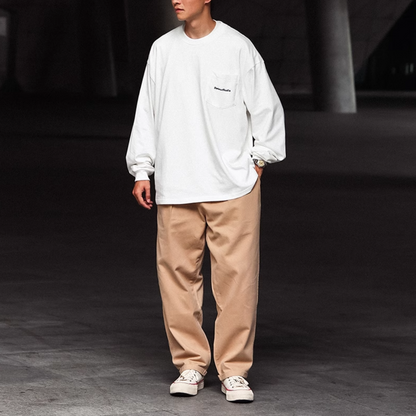 ロゴポケ　ロングスリーブ　Tシャツ　N292