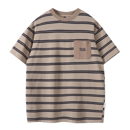 ワンポイントPK　ボーダーTシャツ　N1511
