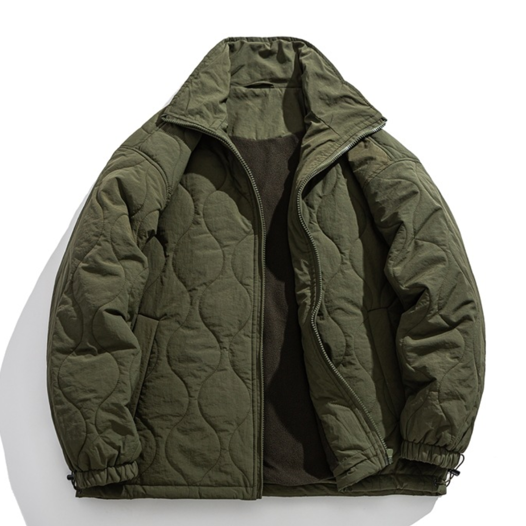 フリースライナー　ウェーブキルティング　ジャケット　N1021