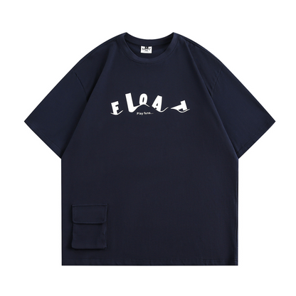 【FLOAT】ミニポケット　プリントTシャツ　N326