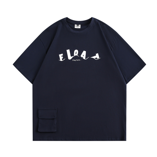 【FLOAT】ミニポケット　プリントTシャツ　N326