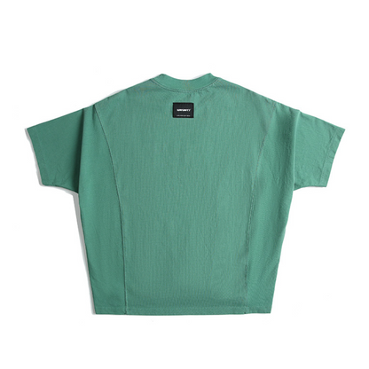 ワイドテーパード　半袖Tシャツ　N413
