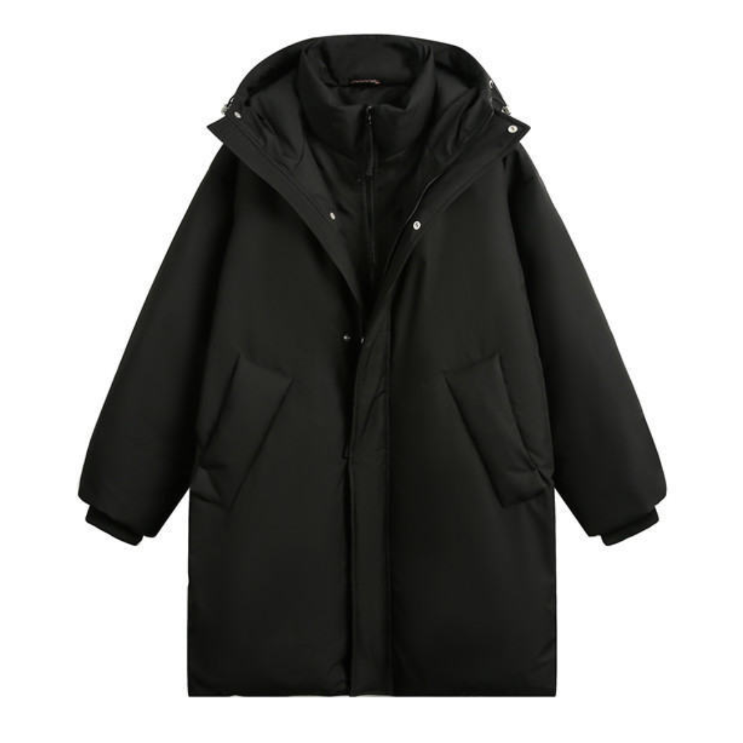 ホワイトダウン　レイヤースタンド　フードコート　N961