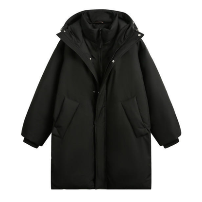 ホワイトダウン　レイヤースタンド　フードコート　N961