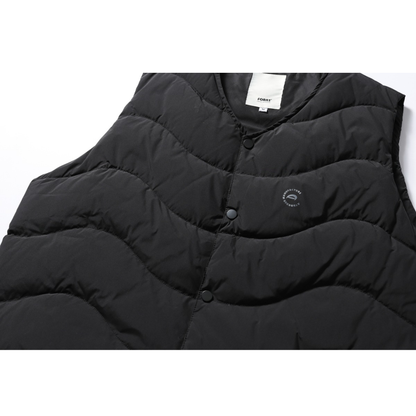 ウェーブステッチ　ダウンベスト　N1278