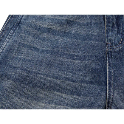 Vintageウォッシュ　デニム　ワイドパンツ　C196