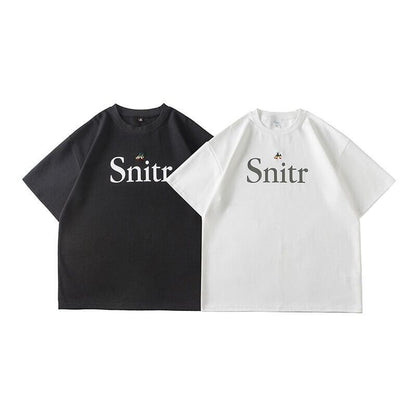 【Snitr】プリントTシャツ　B124