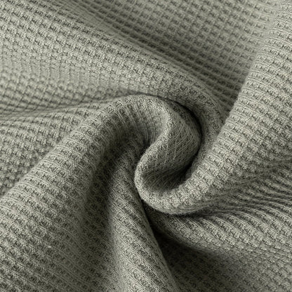 Waffle Half Zip Pullover C194