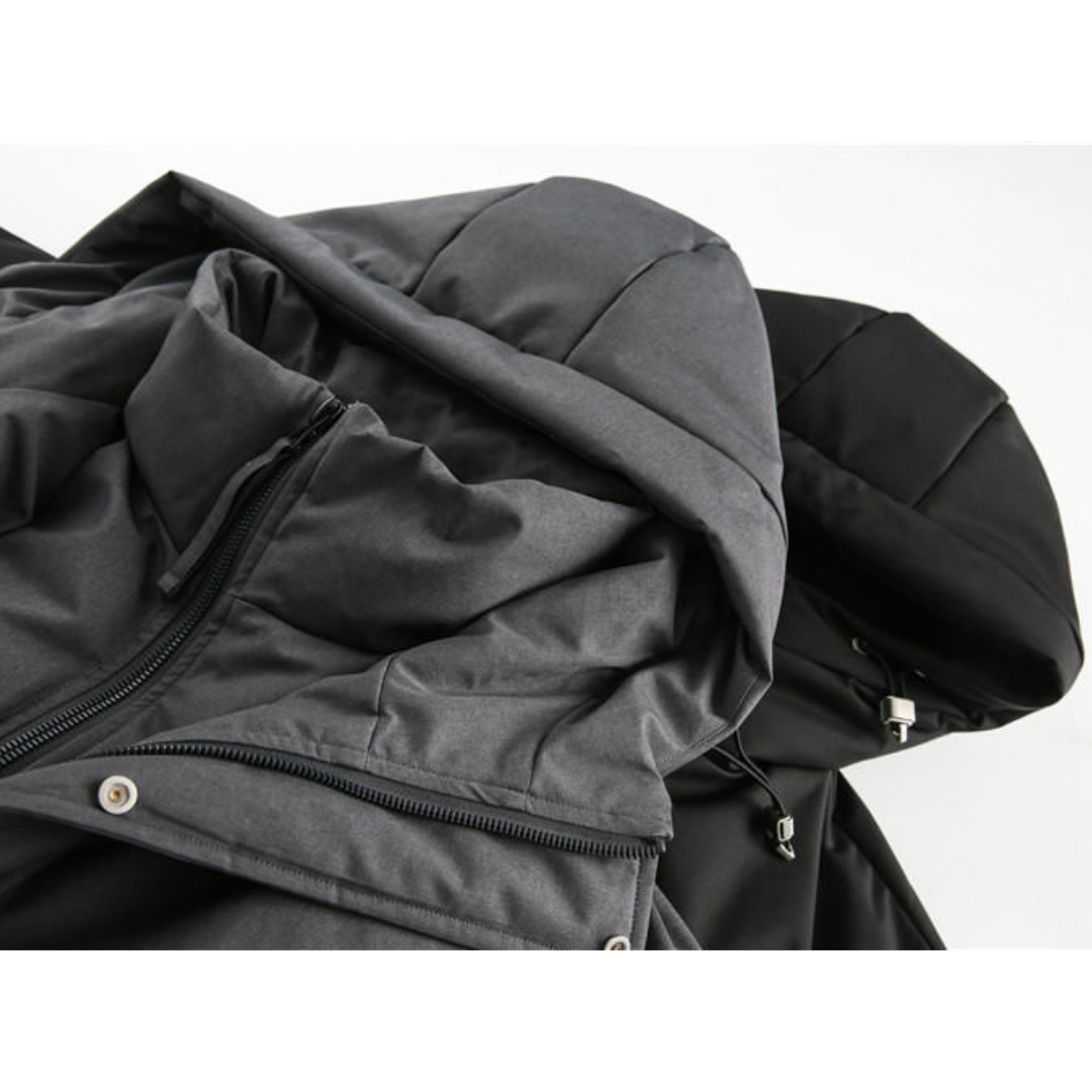 ホワイトダウン　レイヤースタンド　フードコート　N961