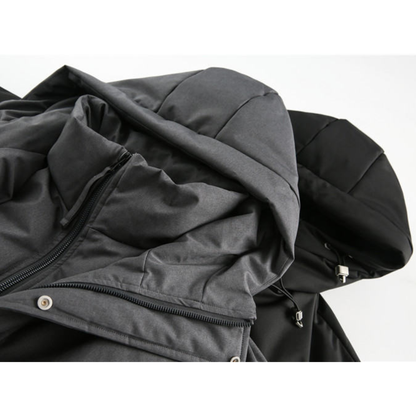 ホワイトダウン　レイヤースタンド　フードコート　N961