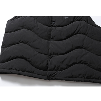 ウェーブステッチ　ダウンベスト　N1278