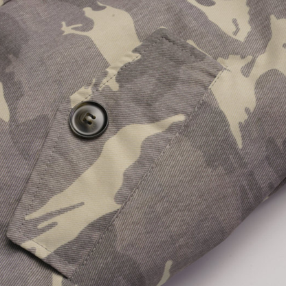 カモフラージュ　ファーフード　ジャケット　N943