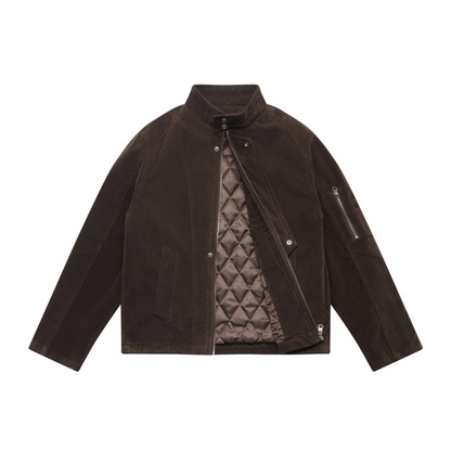 キルティングライナー　モールスキン　ジャケット　N1027