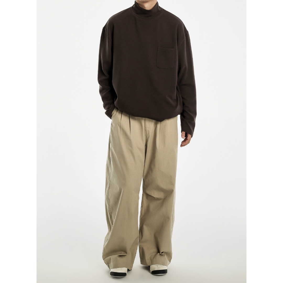 チノ　マルチタック　ワイドバレルパンツ N740
