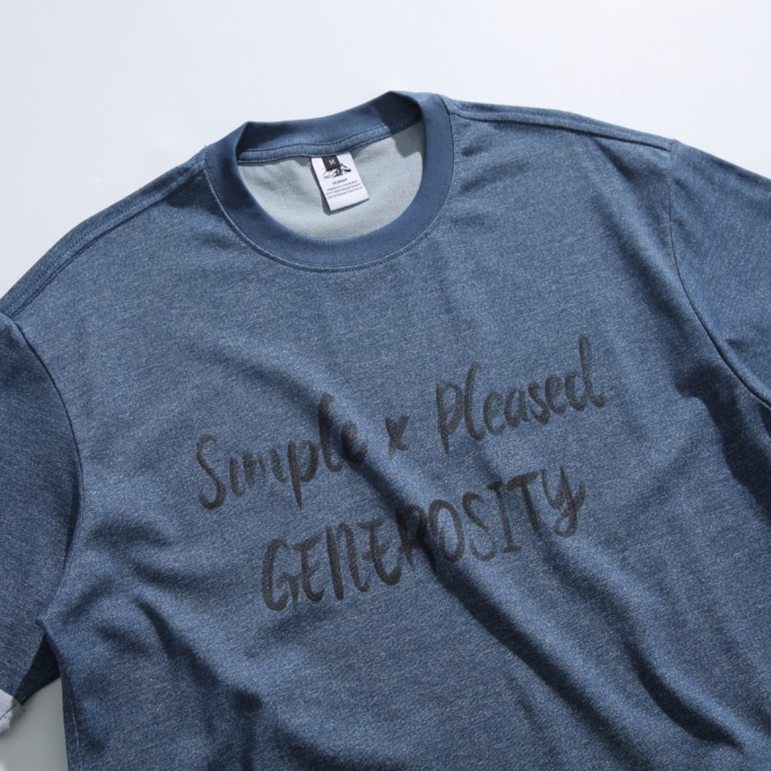 【GENEROSITY】メッセージ　Tシャツ　N1608