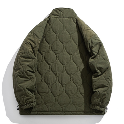 フリースライナー　ウェーブキルティング　ジャケット　N1021