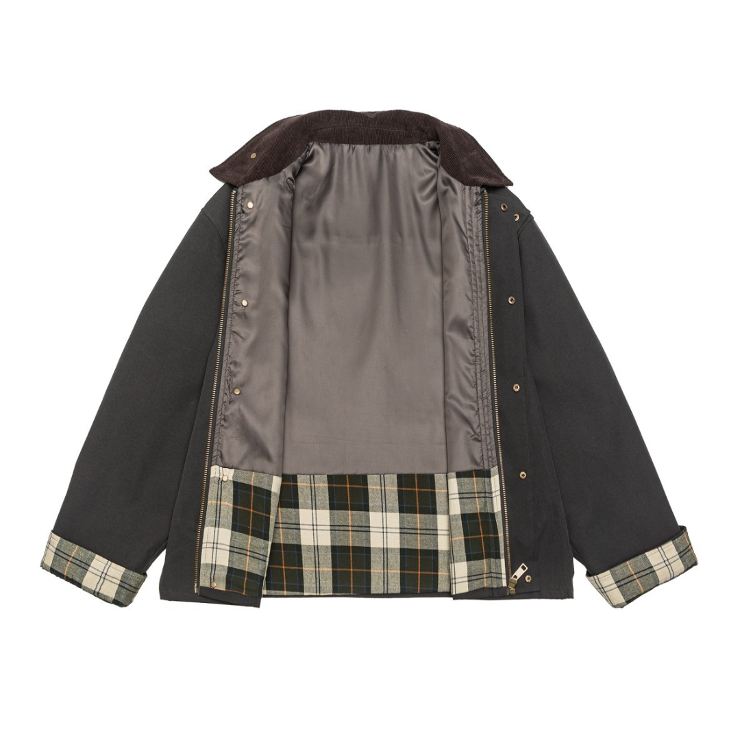 高密度ポリエステル　ハンティングジャケット　N1052