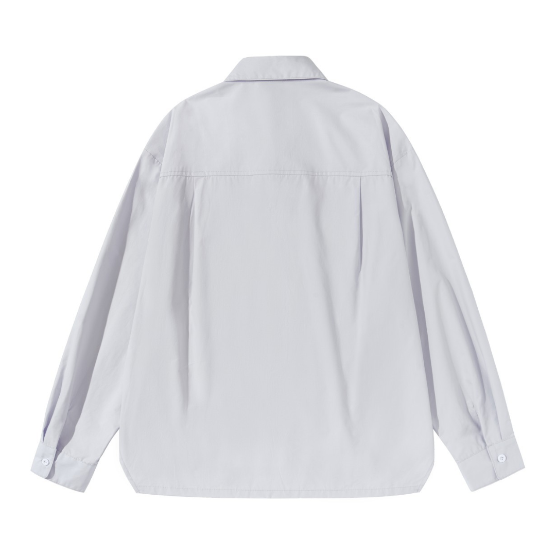 ブロード　ワイドシャツ　N1036