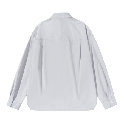 ブロード　ワイドシャツ　N1036