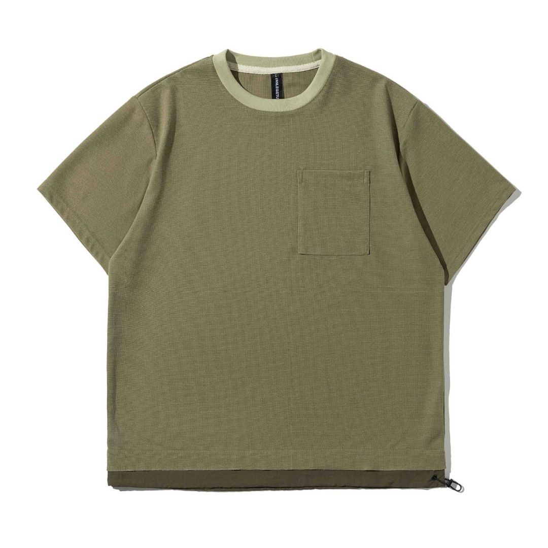 ミニワッフル　ドロストヘム　Tシャツ　N502