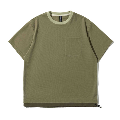 ミニワッフル　ドロストヘム　Tシャツ　N502