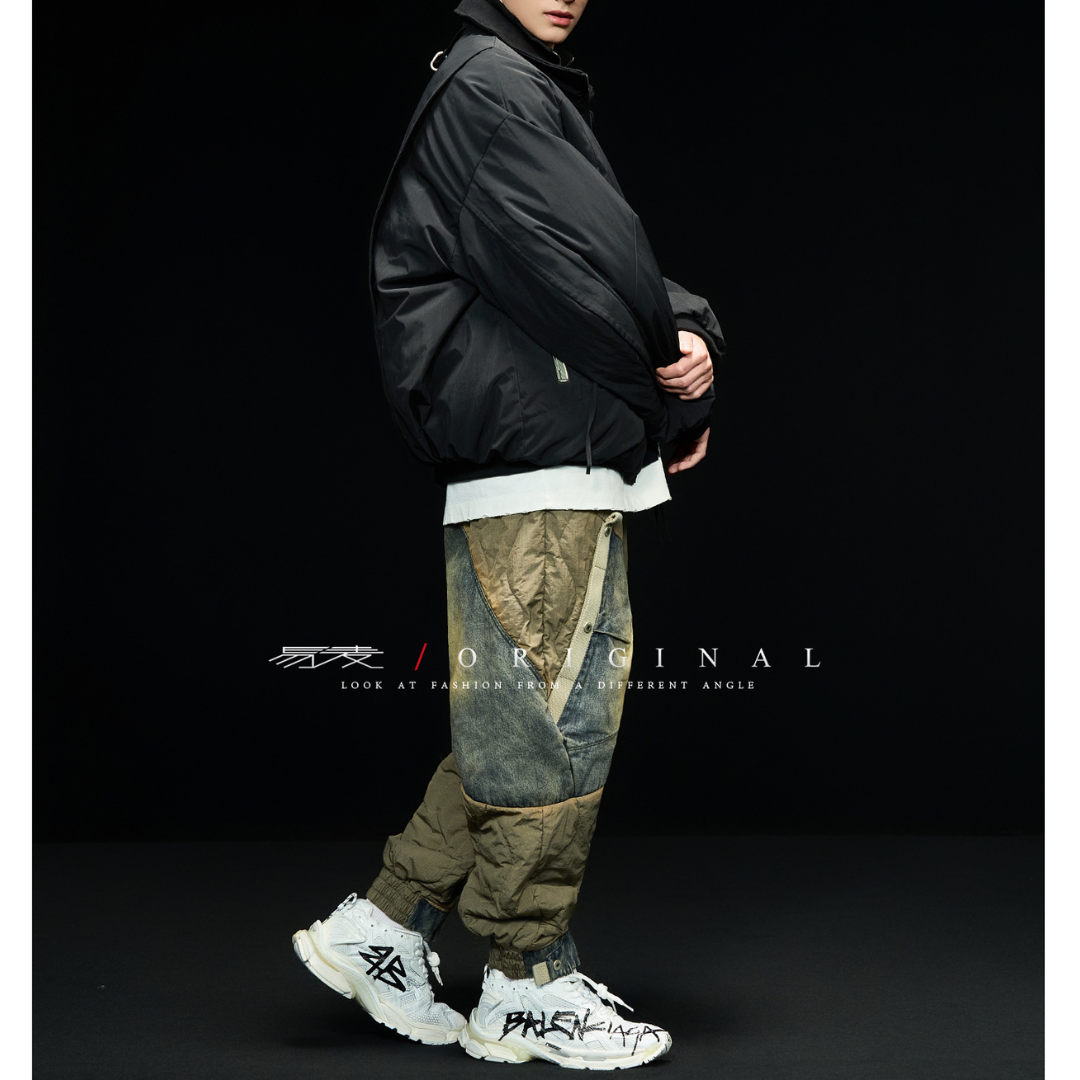 [YMORIGINAL] White Duck Down Stand Collar Jacket N841