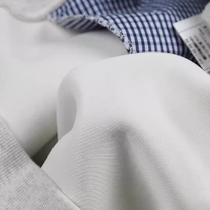 ロールアップチェック　スウェットシャツ　N1331