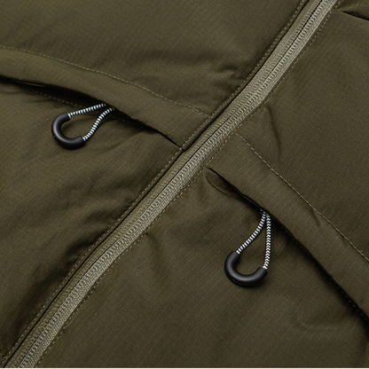 Faux layered wool polo collar knit N748