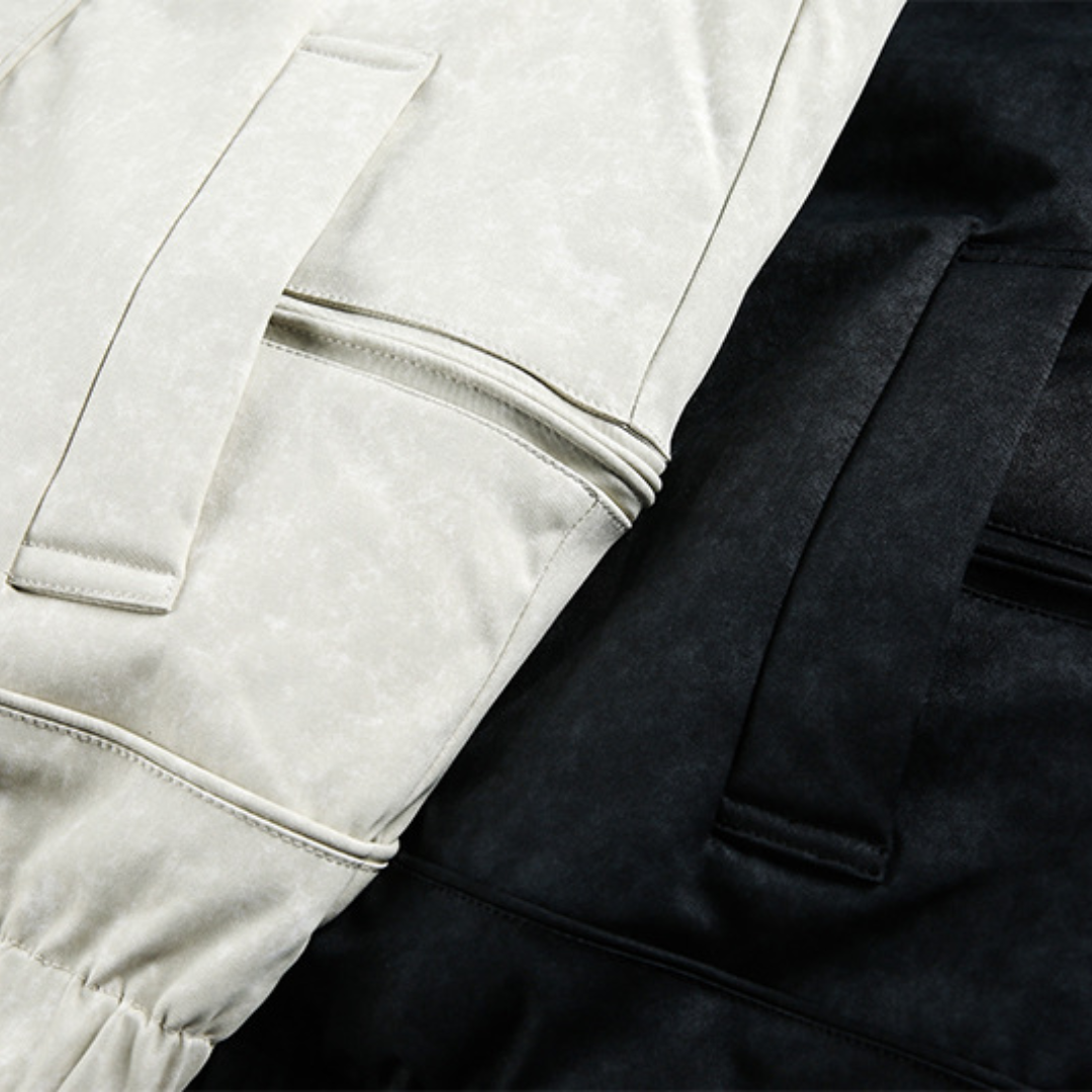 Faux layered wool polo collar knit N748