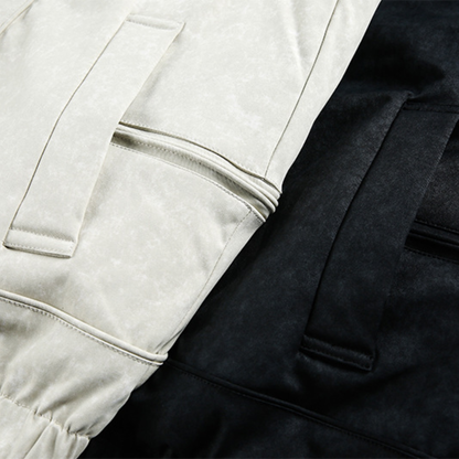 Faux layered wool polo collar knit N748