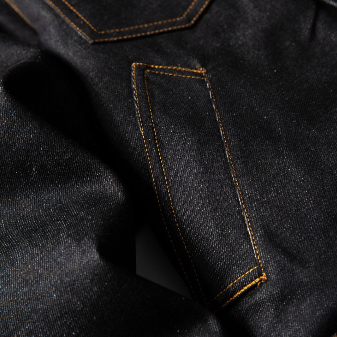 Faux layered wool polo collar knit N748