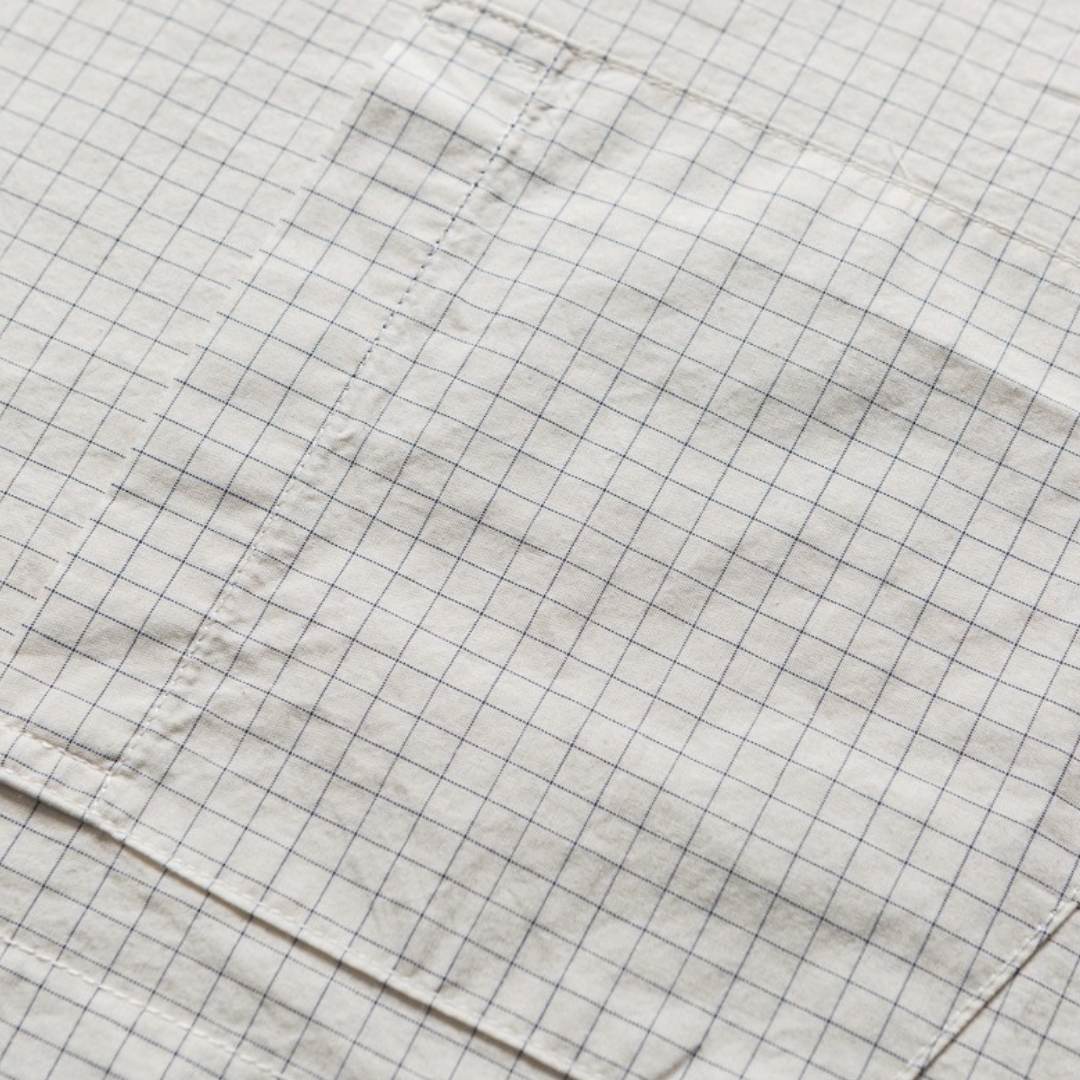 マイクロパターン　レギュラーシャツ　N1276