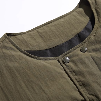 アシンメトリーポケット　パテッド　ベスト　N1332