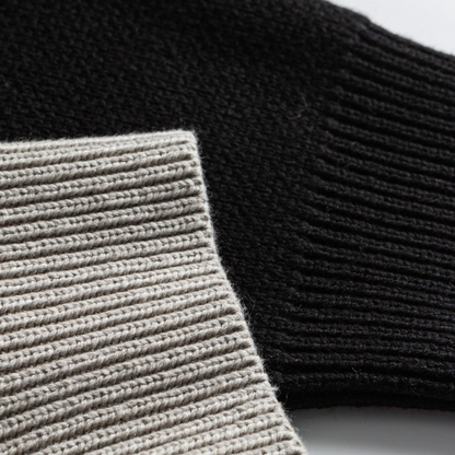 パネルライン　コットン混　ポロカラーニット　N880