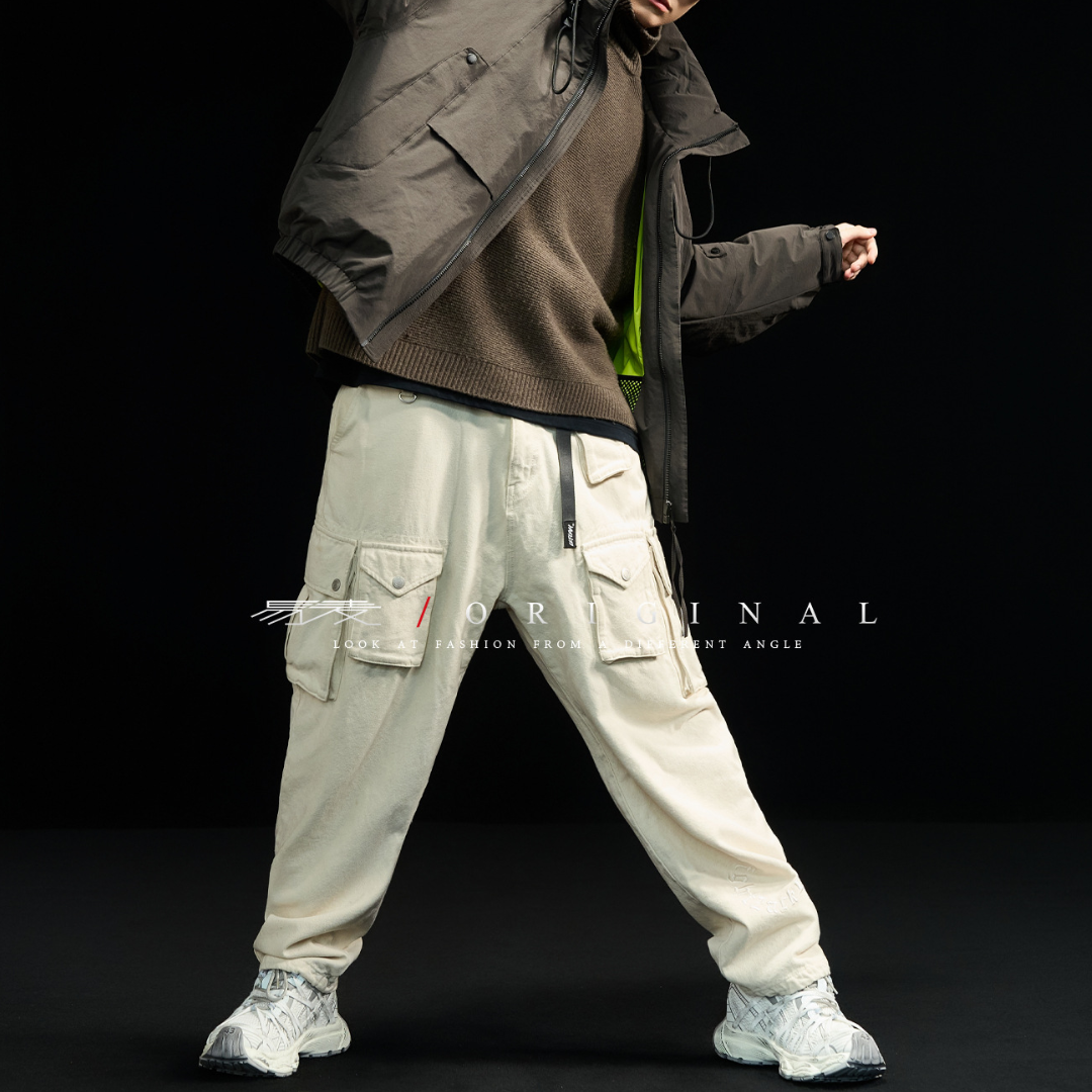 [YMORIGINAL] White Duck Down High Neck Hooded Jacket N854